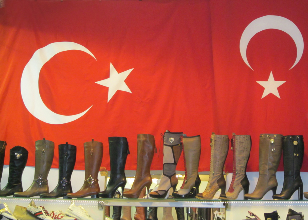 Turkey's Grand Bazaar - Boots