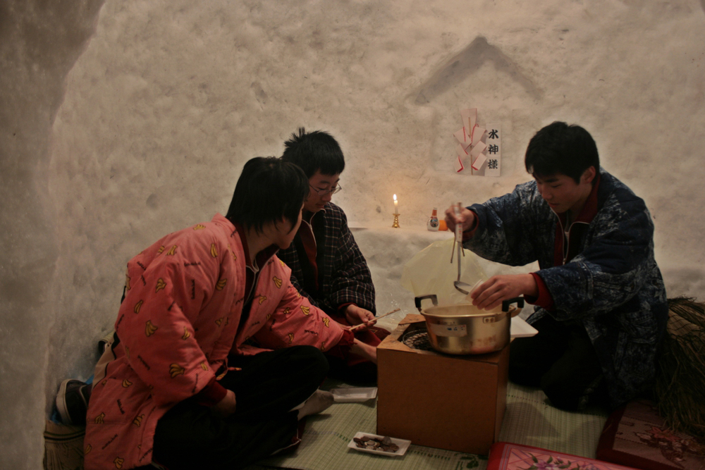 A Traditional Igloo Festival in Japan