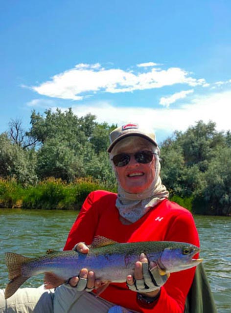mary-with-rainbow-trout
